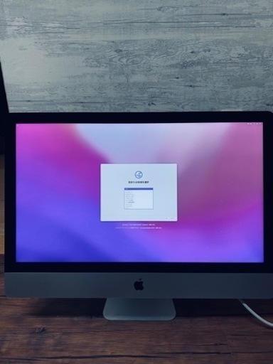 【引き取り限定】imac 27インチ mid2017 本体と電源ケーブルのみ