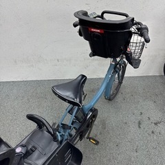 カゴ付き3人乗り電動自転車 ヤマハパスバビー 人気な車種 子供乗せ 