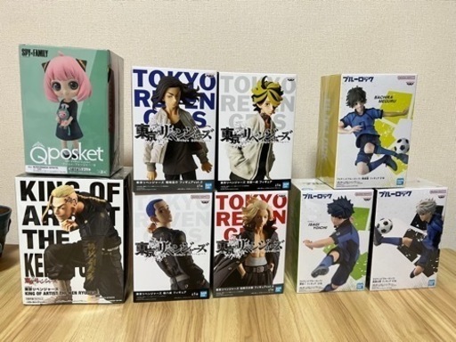 フィギュア　ブルーロック　東京リベンジャーズ　SPY×FAMILY