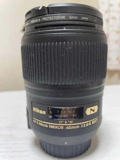 レンズ Nikon 60mm f/2.8G AF-S Micro Nikkor AF