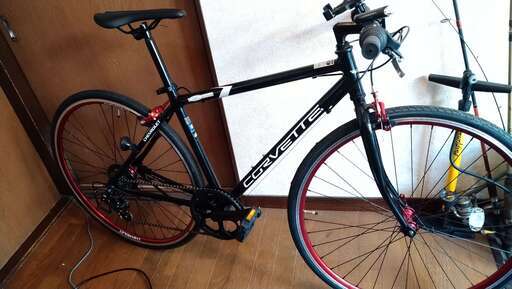 自転車 CORVETTE AL-CRB7006 クロスバイク。新品同様