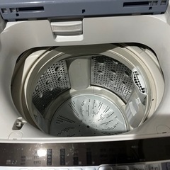 1/30引き取り限定 HITACHI 7kg 全自動電気洗濯機 BW-V70C