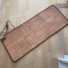 【山善】日本製　ホットカーペット　キッチンマット 110×45cm