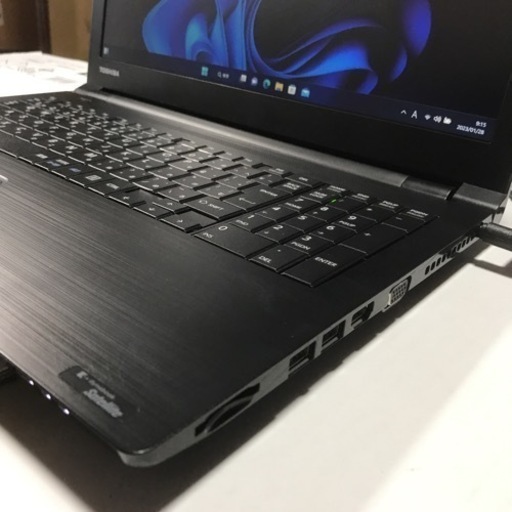 Windows11搭載!!東芝PTEX-65UBWW DynaBook/win11/B65/SSD256GB/東芝ノートパソコン/90