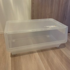 IKEA 収納ケース　透明