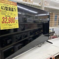 【ドリーム川西店御来店限定】 SHION 43型液晶テレビ HL...