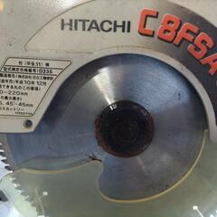 日立製切断機（スライド丸のこ）