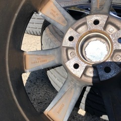 値下　225/40ZR19 バリ溝　4本　ホイール付