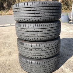 値下　225/40ZR19 バリ溝　4本　ホイール付