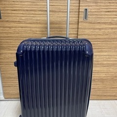 スーツケース　キャリーケース　紺色　ネイビー