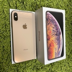 受渡し決定］iPhoneXS Max 256GB Gold ケース&保護ガラスフィルム付