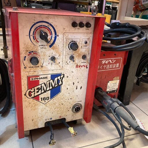 【中古】【動作OK】【店頭引取限定】DAIHEN ダイヘン ガスシールドメタルアーク溶接機 GEMMY160 33,000円（税込）