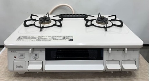 ★中古美品　ノーリツ 都市ガス用 2022年製 ガルコンロ