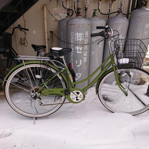 26インチ6段階変速付き自転車