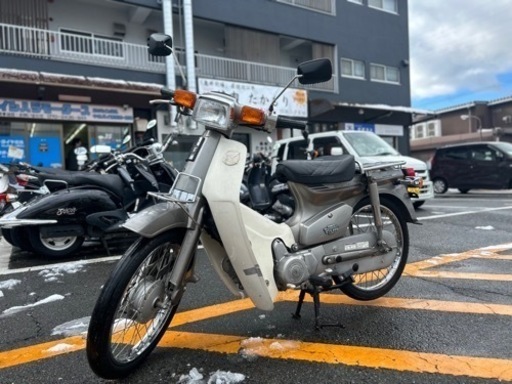 低走行•機関良好❗️】ホンダ スーパーカブ セル付き✨4速【配送・当日