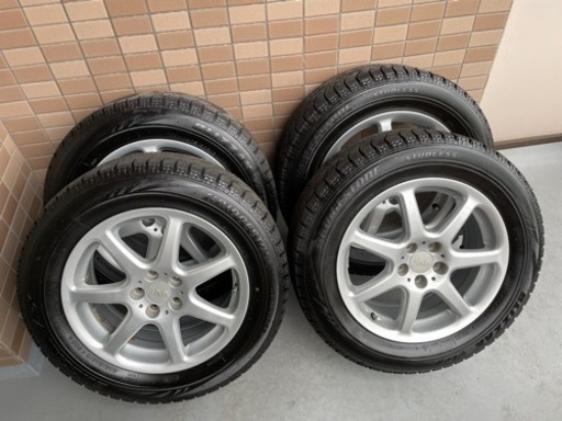 再値下げ】205/60R16・ブリザックVRX(2018年製) SAA(スバル用品