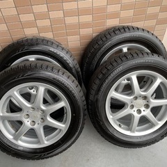 【再値下げ】205/60R16・ブリヂストンVRX(2018年製)　　SAA(スバル用品)ホイール ・16×6.5J ＋55 5H-100