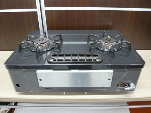 リンナイ 都市ガステーブル KGD56BL ガスコンロ 2013年式 左強火力 Rinnai 苫小牧西店