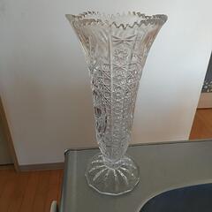 花瓶 ガラス製 高さ26cm