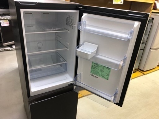 【リサイクルサービス八光】2018年製　ハイセンス 冷蔵庫 2ドア 右開き 162L HR-D15FB ブラック
