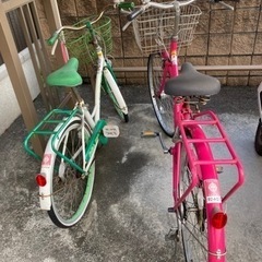 【無料】自転車2台　引き取り希望【お話し中】