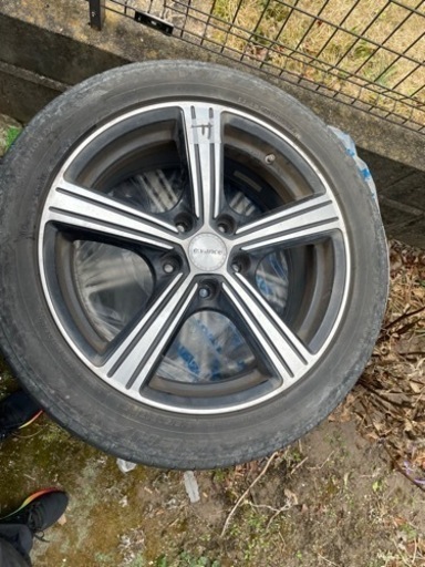 ショップ 【お取引者様決定】夏用ミニバン17インチホイール付タイヤセット 