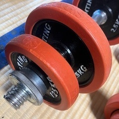 FIGHTING ROAD/ファイティングロード 折りたたみベンチ ベンチプレス バーベル70kg