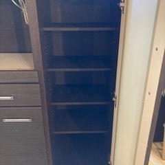 カリモク  コロニアル バタフライテーブル ダイニングテーブル キャスター付き-お買い得❗️【ニトリ/レンジ台】配達可能　クリーニング済み【管理番号82801】