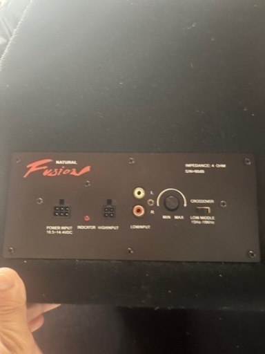 FUSION VR WOOFER BOX ウーハー