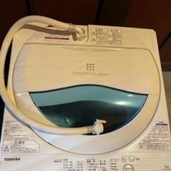 2016年製　　TOSHIBA 洗濯機　決まりました