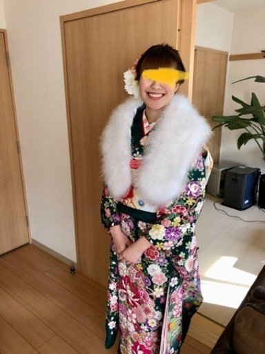 成人式の振袖一式です