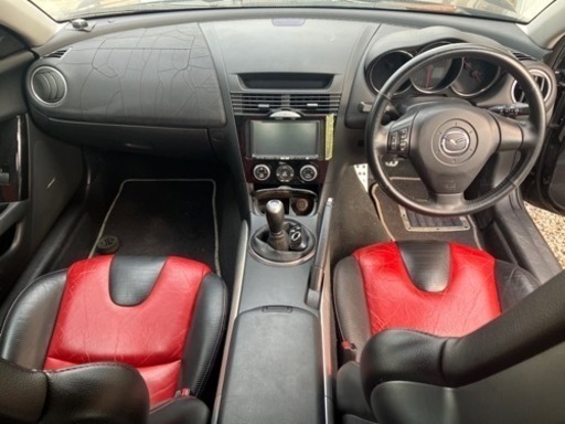 RX8 エンジンブロー 部品取り車体17万円 引き取りに来てください