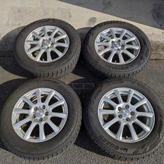 【取引中】中古スタッドレス　ホイール　195/65R15　PCD...