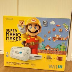 Wii U　スーパーマリオメーカーセット　＋Newスーパーマリオ...