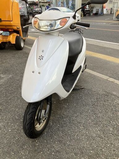 実働 ディオAF62 ホワイト フロントカバーとフロントパネル新品