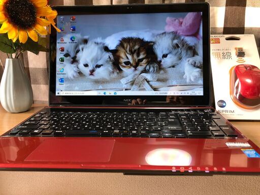 新品爆速SSD240GB・美品美麗品！高速i5第3世代Webカメラ・Win11・Win10選択可能！Office2021・メモリ8GB人気のクリスタルレッド/15.6ｲﾝﾁ/無線ＬＡＮ/ＤＶＤ・ＣＤ再生ソフト付　No.2301031