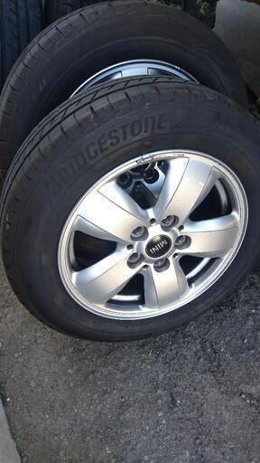 F55 注文 MINIミニ 純正アルミ タイヤ山あり 美品 