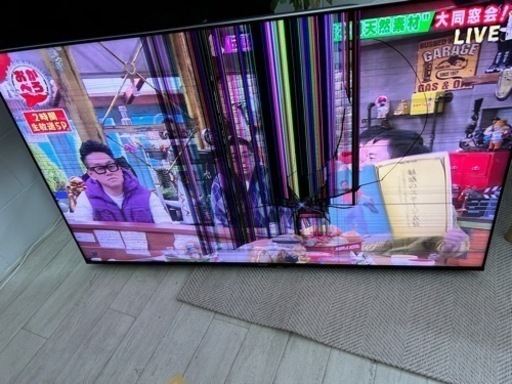 SHARP 4Kテレビ 4t-c55dp1 ジャンク品