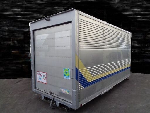 トラックコンテナ 箱 2tロング ショップ シャッター 4380x1860x2150  