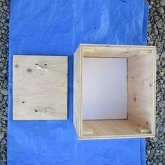 商談中:木製ツールボックス/工具箱　ハンドメイド　大工さんの道具...