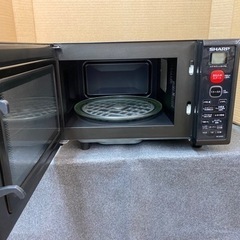 I717 ★ 人気のブラック！ SHARP オーブンレンジ ★ 2019年製 ⭐動作確認済 ⭐クリーニング済 I717 ☆ 人気のブラック！ SHARP オーブンレンジ ☆ 2019年製 ⭐動作確認済