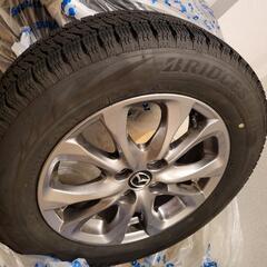 185/65R15 ブリヂストンMAZDA純正4穴ホイール付4本