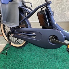 入荷困難‼️2023モデル　パナソニック子供乗せ電動自転車　ギュットクルームREX ネイビー✖︎ベージュ　BE-FRE 032