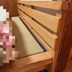 ニトリの畳ベッド。木製