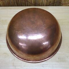   銅ボール 約38.5㎝ 洋菓子 和菓子 業務用 ボウル 銅製 厨房☆ 札幌市 豊平区 平岸