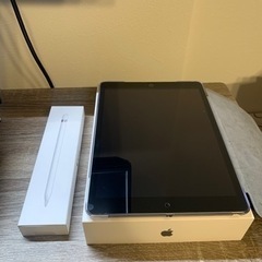 iPad 10.2インチ スペースグレー Apple Pencil付き Apple iPad (9ª geração) 10.2