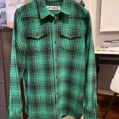 【美品】OFF-WHITE オフホワイト　シャツジャケット①