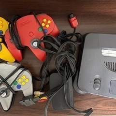 ニンテンドー64 NINTENDO64 本体　コントローラー3個