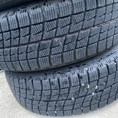 スタッドレスタイヤ&ホイールセット一台分　デミオ・ヴィッツ・ヤリス等　コンパクトカーに