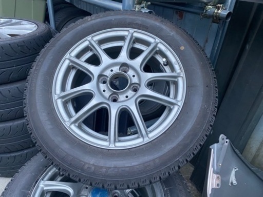 値下げ」スパイク タイヤ 215/60R16 weds JOKER HANKOOK アルミ 
